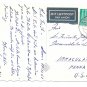 RPPC Frohliche Weinachten Christmas Path in Snow Mountains Germany 4X6 HORN Postcard