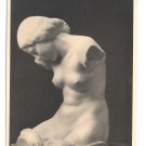 Josef Franz Riadl Madchentorso Nude Girl Sculpture Wien Karl Kuhne 4X6 RPPC Postcard