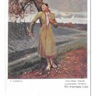 T Korpal Painting Chanson Triste Sad Song Poland Polonaises Cracovie Art Postcard