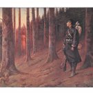 Pierre Petit Gerard Painting The Vision Salon de Pairs Neurdein Freres Art Postcard