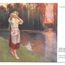 T Korpal Painting I sm Abandoned Verlassen Bin Ich Krakow Art Postcard