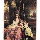 Joshua Reynolds Painting Lady Elizabeth Delme Children National Art Gallery Postcard