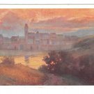 Artist W? Landscape City River Bruder Kohn Austria BKWI Serie 720/4 Postcard