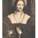 Luini Painting Portrait of a Lady National Gallery of Art Washington DC Postcard