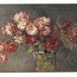 Art Still Life Painting Flowers Crystal Glass Vase Theo Stroefer Germany TSN Serie 976 Postcardard