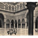 Spain Seville Royal Moorish Castle Women Courtyard Heliotipia Artistica Glossy Postcard Spain Seville Royal Moorish Castle Women Courtyard Heliotipia Artistica Glossy Postcard