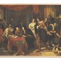 Artist Jan Steen The Marriage Contract Dutch Painter Hague Art Postcard