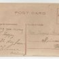 Birthday Greetings Heavyily Embossed Air Brushed Gilt Postcard Roses Windmill Double Back Postcard