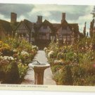 UK Hall's Croft Stratford on Avon Susanna Shakespeare Sundial Scouting Cancel Postcard