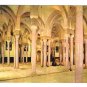 Tunisia Monastir Mosque Bourguiba Islam Interior Prayer Room Vntg 4X6 Postcard