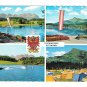 Austria Schwarzsee Lake Kitzbuhel Tyrol Alps Multiview Watersports Camping 4X6 Postcard