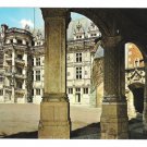 France Val Loire Blois Chateau lileLouis XII Courtyard Arcade Valoire 4X6 Postcard