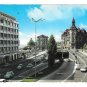 Switzerland Lausanne Place Chauderon Maison du Peuple City View Posted 1968 Postcard
