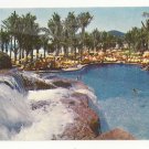 Mexico Acapulco Princess Hotel Swimming Pool Waterfall Vintage Postcard