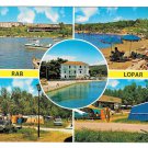Rab Lopar Beach Resort Croatia Adriatic Sea Island Multiview 4X6 Postcard