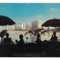 Brasil Guaruja Sao Paula Praia Beach View of Pitangueiras Mercator 4X6 Postcard