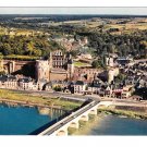 France Chateau de la Loire Amboise et Ville 4X6 Aerial View Greff Postcard