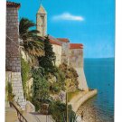 Croatia Rab Island Adriatic Sea Cliffs Old Town Vjesnik Zagreb 4X6 Vtg Postcard