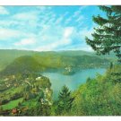 Slovenia Yugoslavia Lake Bled Town and Island Julian Alps Aerial Panorama 4X6 Postcard