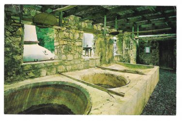 St Croix Virgin Islands Whim Greathouse Sugar Boiling Shed Coppers Vntg 1989 Postcard