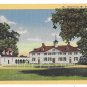 VA Mount Vernon West Front View Home of George Washington Vntg Reynolds Linen Postcard