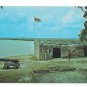 GA Fort Frederica St Simons Island Georgia Cannon National Monument Vtg Postcard