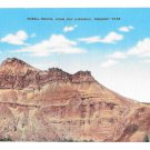 Fossil Rocks John Day Highway Oregon Forest Service Photo Vntg. Linen Postcard