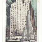 New York  NY Hotel Plymouth 49th St. Just Off Broadway 1937 Adjacent Radio City