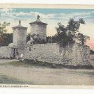 Old City Gates St. Augustine Floriad C.T. American Art Curteich Linen Postcard
