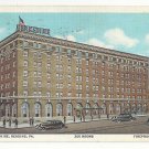 Hotel Berkshire Reading PA 1938 Curteich Postcard