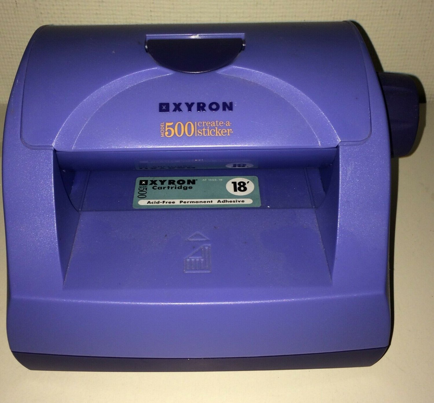 Xyron Sticker Maker  Model 500 Create A Sticker 