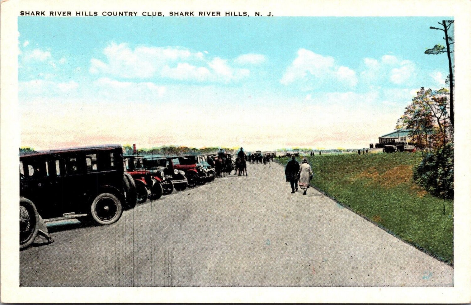 Shark River Hills Country Club Shark River Hills New Jersey Postcard