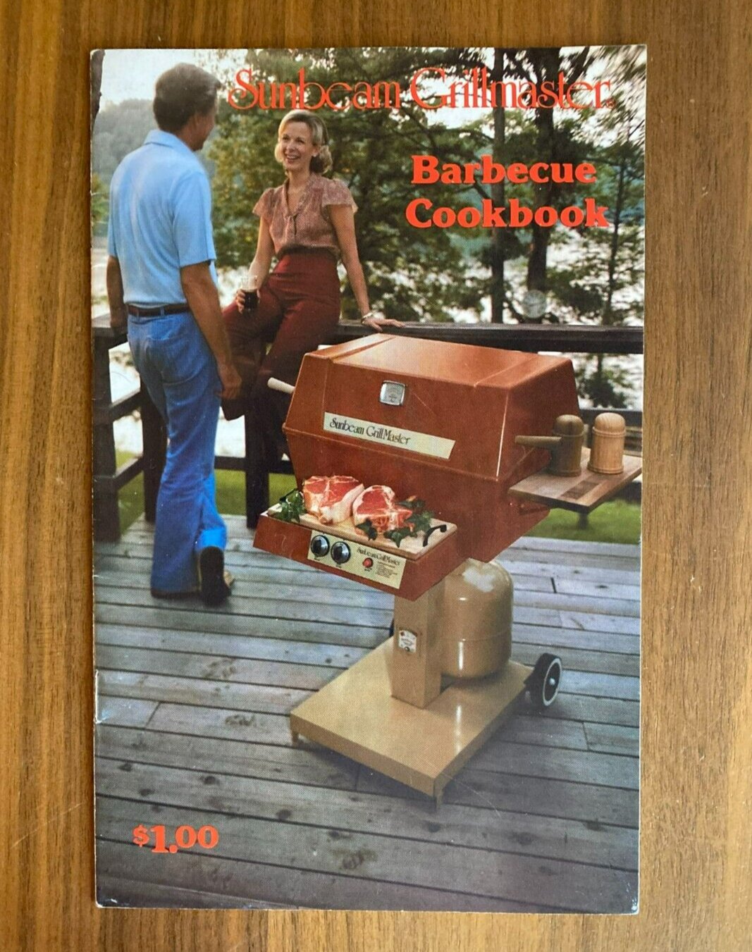 Sunbeam Grillmaster Barbecue Cookbook Recipes Booklet 1979