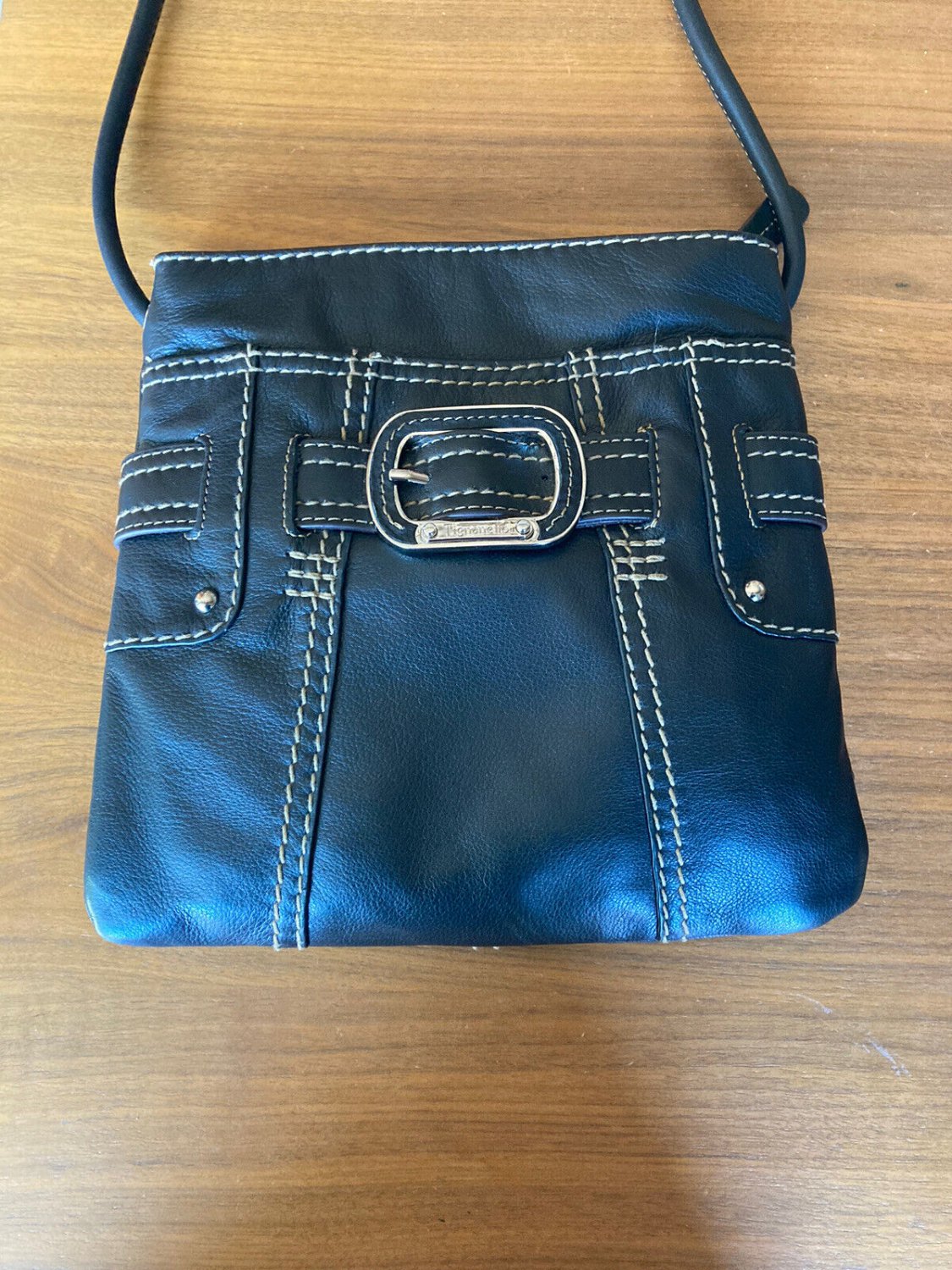 Tignanello Purse Black Hand Bag Crossbody NWT