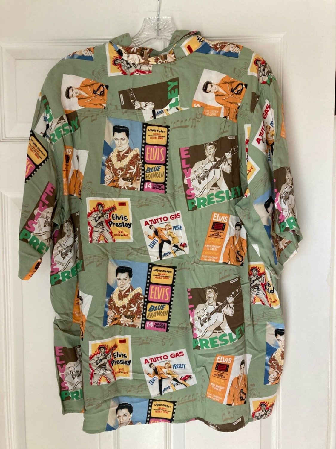 Reyn Spooner Elvis Presley Hawaiian Shirt Size Large