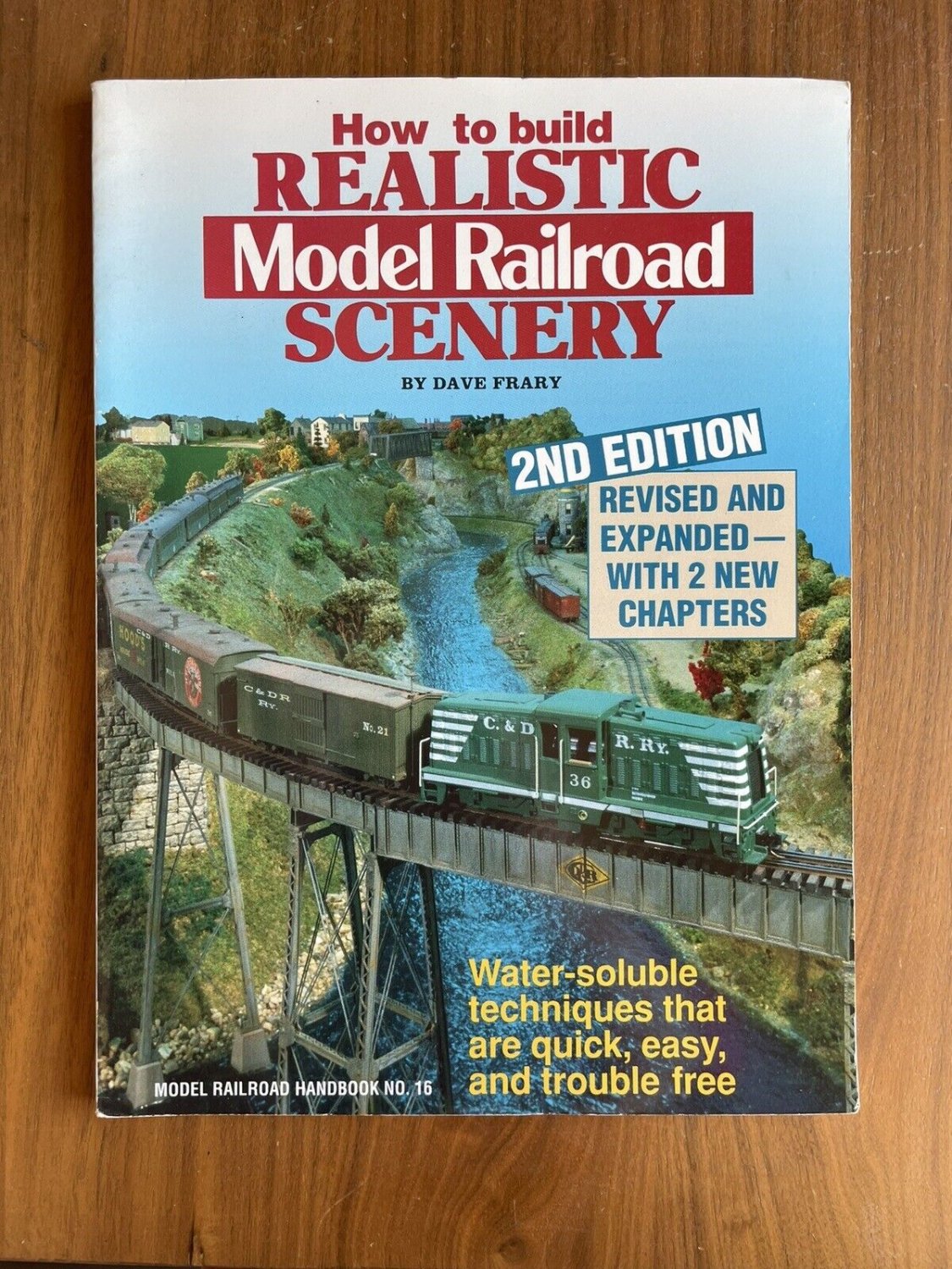 How to Build Realistic Model Railroad Scenery Book By Dave Frary