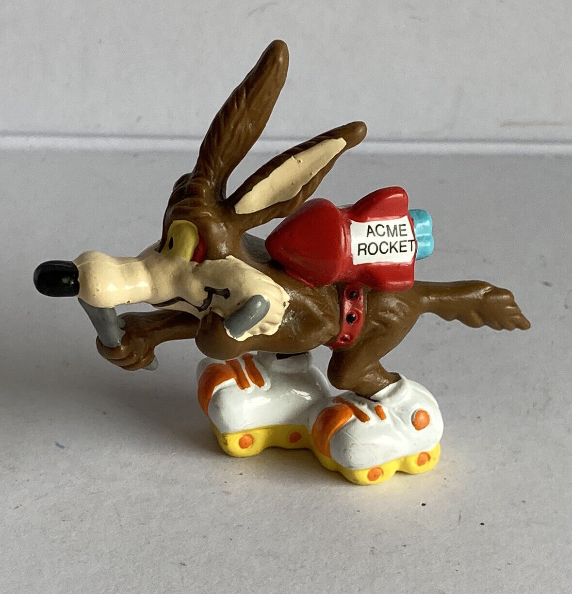 Wile E. Coyote Acme Rocket Figure Looney Tunes By Applause