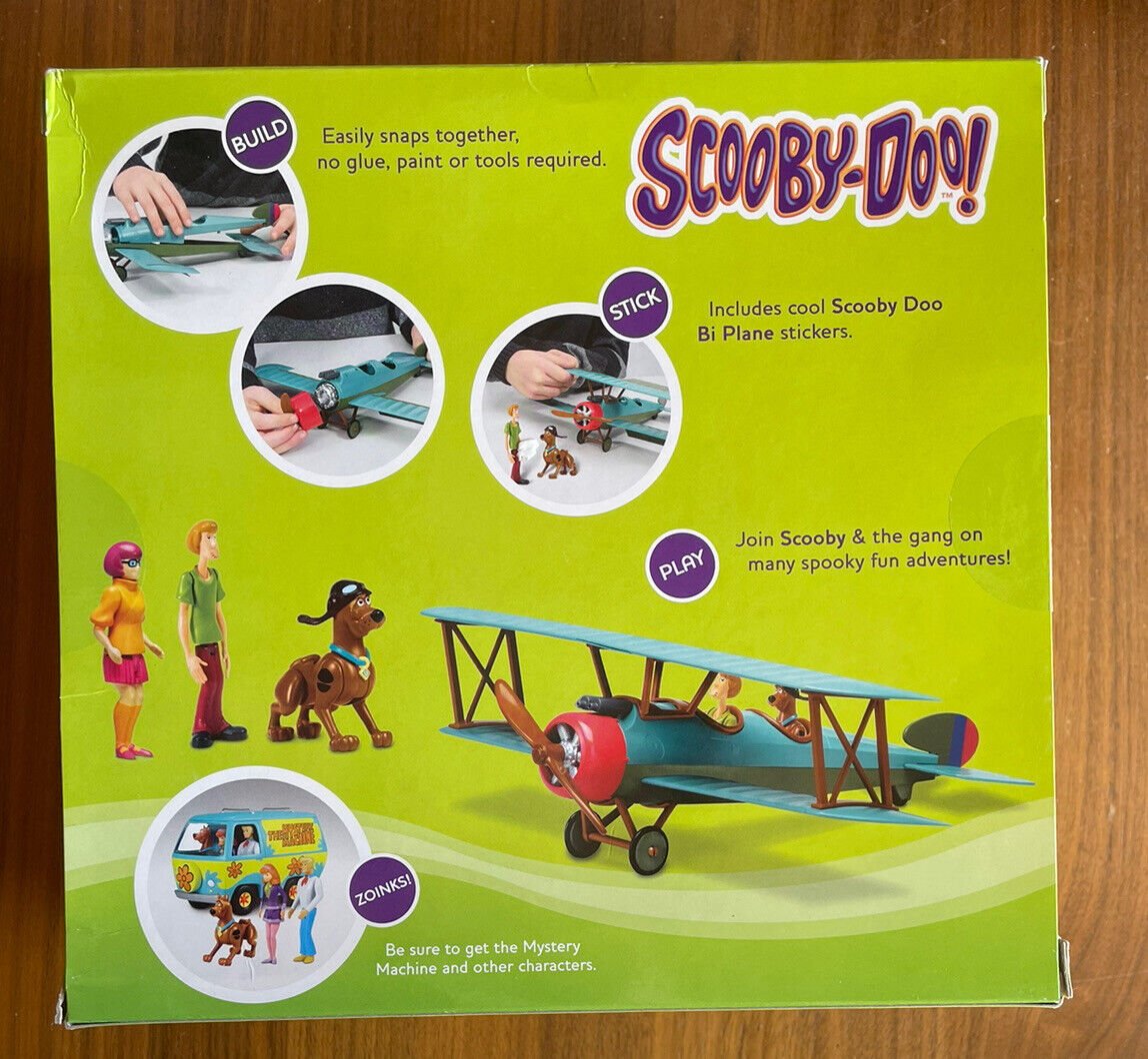 Revell Scooby-Doo Bi Plane SnapTite Model Kit 85-1770 New In Box