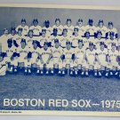 Boston Red Sox Baseball Team Photo 1975 12 x 8 Boston Red Sox Baseball Team Photo 1975 12 x 8