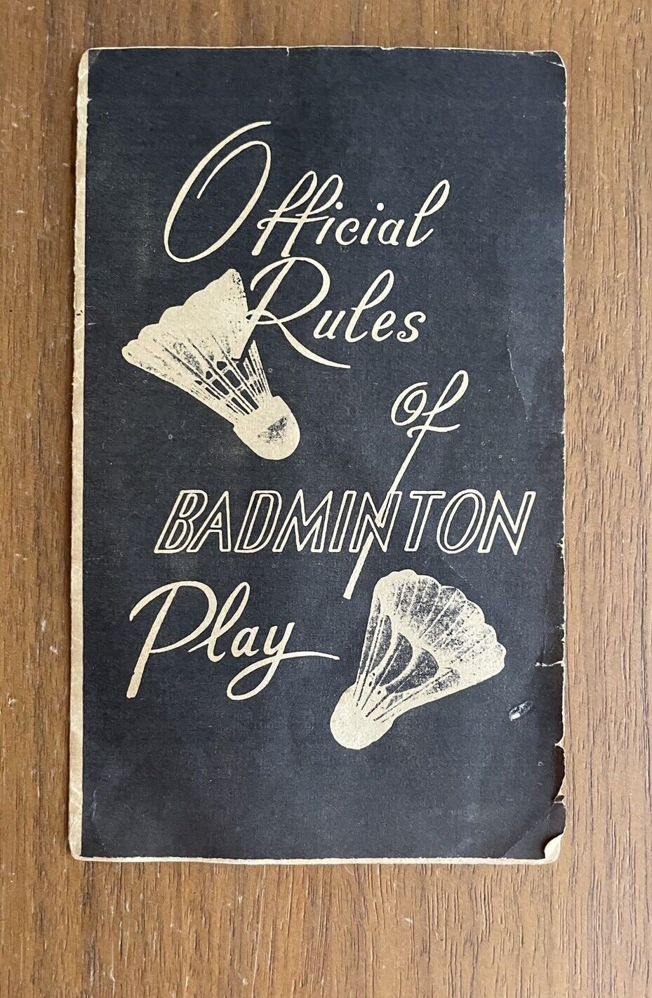 Official Rules Of Badminton Booklet