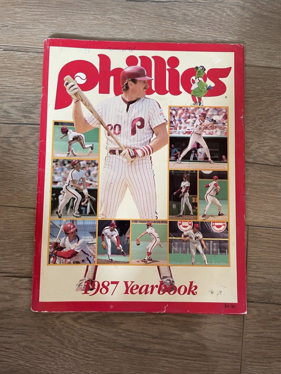 Phillies 1987 Yearbook MLB Baseball Booklet