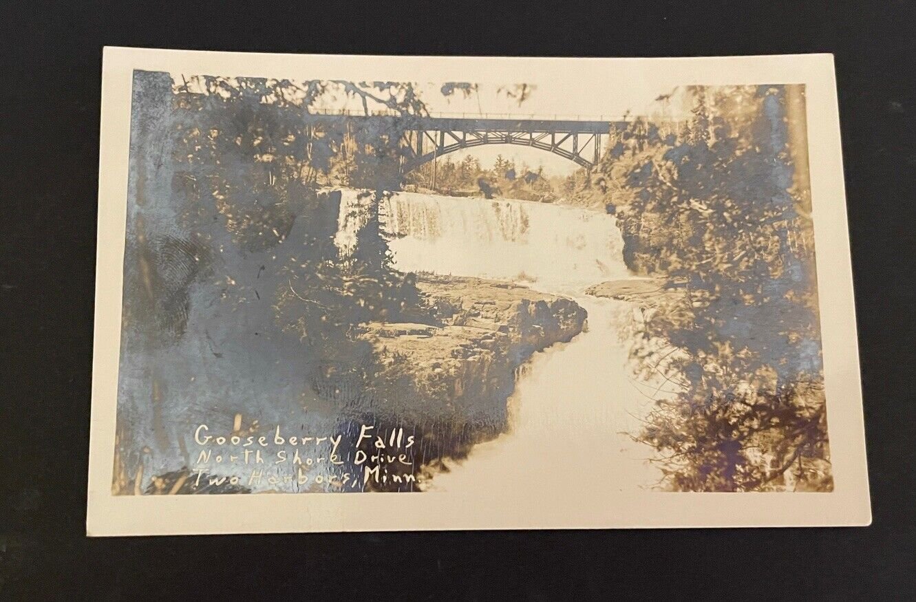 Gooseberry Falls North Shore Drive Two Harbors Minnesota Postcard