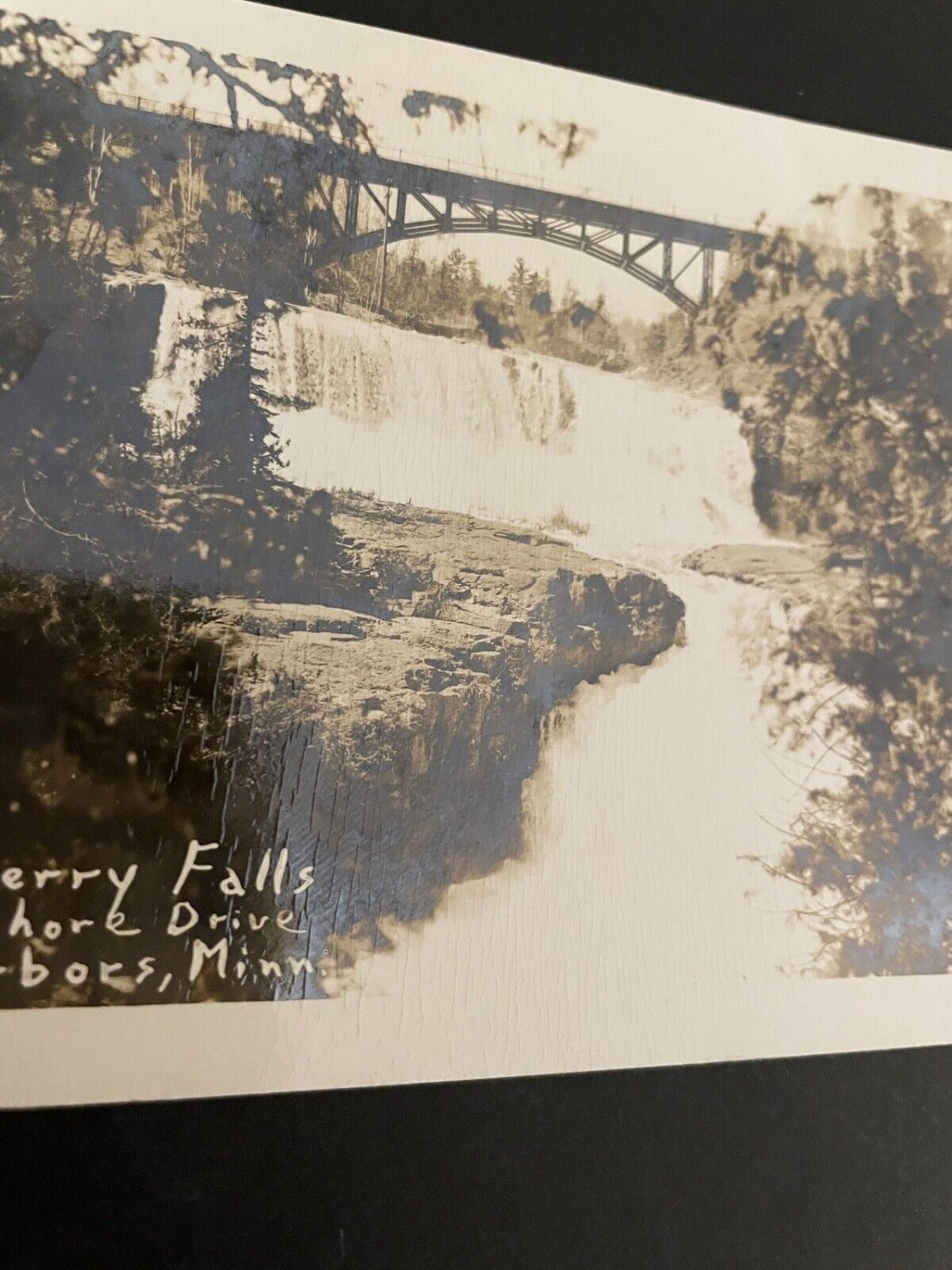 Gooseberry Falls North Shore Drive Two Harbors Minnesota Postcard