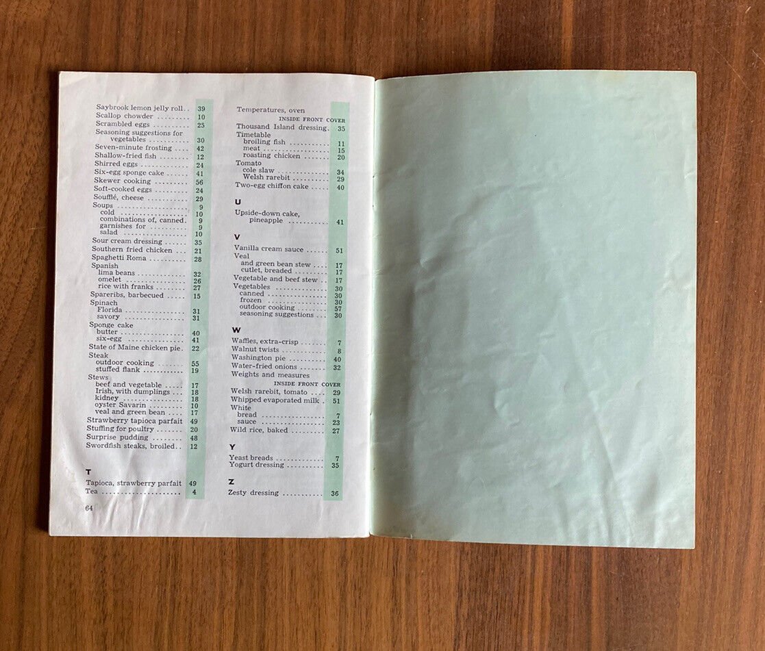 metropolitan-recipe-book-booklet-cookbook-life-insurance-company-1964