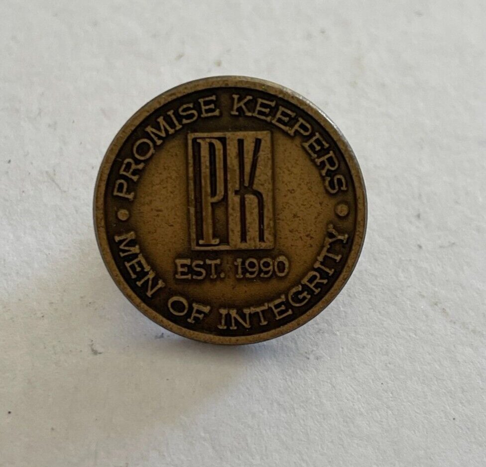 Promise Keepers Men Of Integrity Pin PK EST 1990