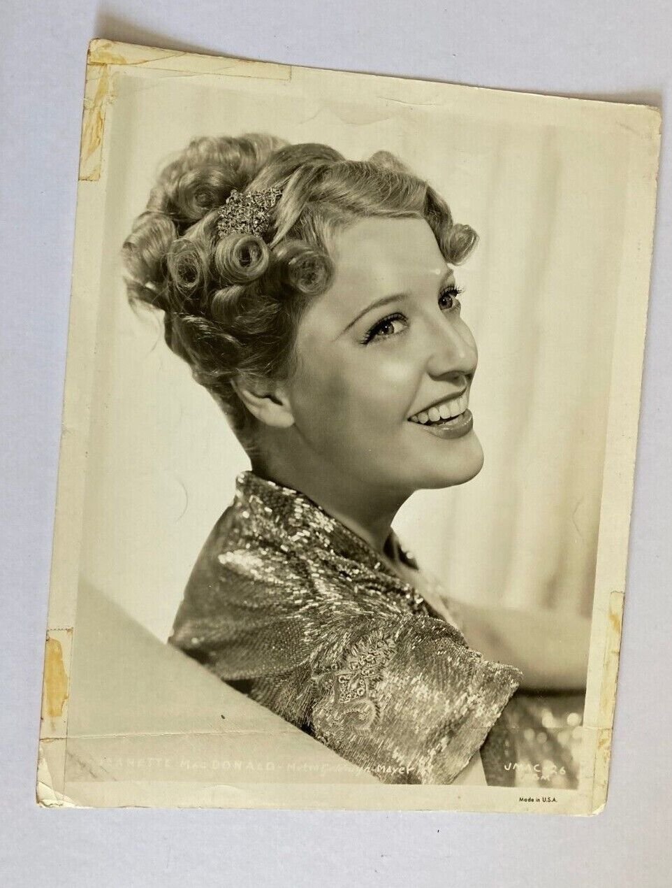 Jeanette McDonald Movie Press Photo