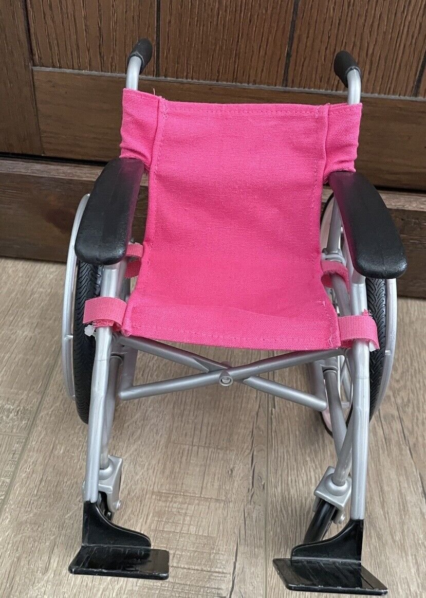 Battat Our Generation Dolls Wheelchair Pink Wheel Chair OG American Girl