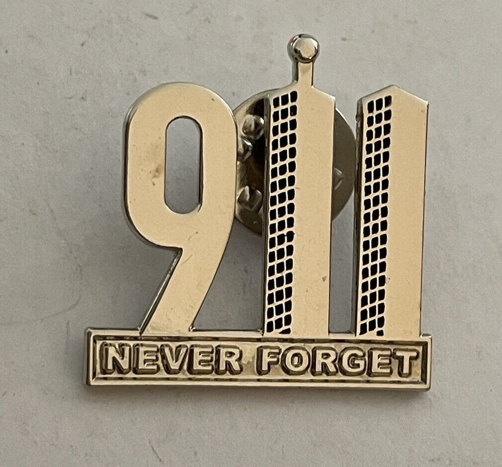 911 Twin Towers Never Forget Pin Steven Singer Jewelers