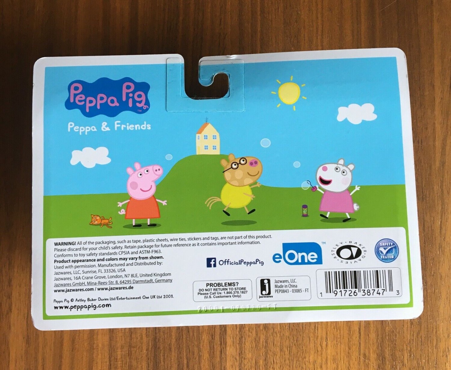 Peppa & Friends Peppa Pig, Suzy Sheep & Pedro Pony Figures