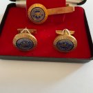 Pennsylvania State Coat Of Arms Cufflinks & Tie Clip Diamond Cut By Hit In Box Pennsylvania State Coat Of Arms Cufflinks & Tie Clip Diamond Cut By Hit In Box